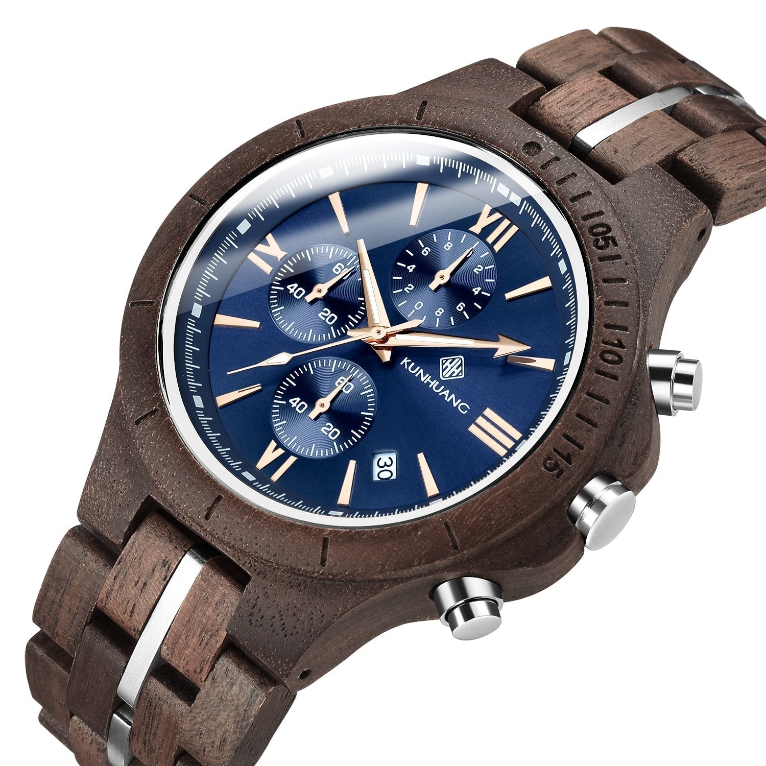 Herrenuhr Aus Holz-Bella Webshop