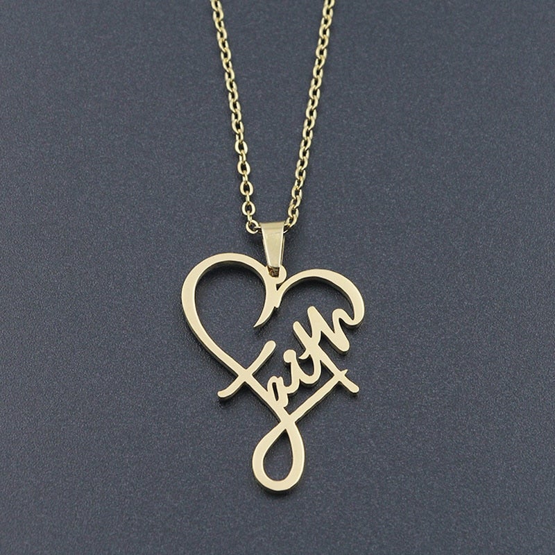 Herz Des Glaubens Halskette-Bella Webshop