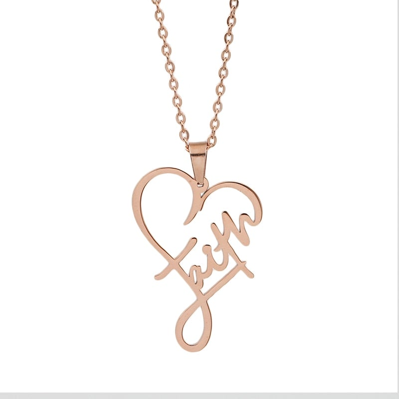 Herz Des Glaubens Halskette-Bella Webshop