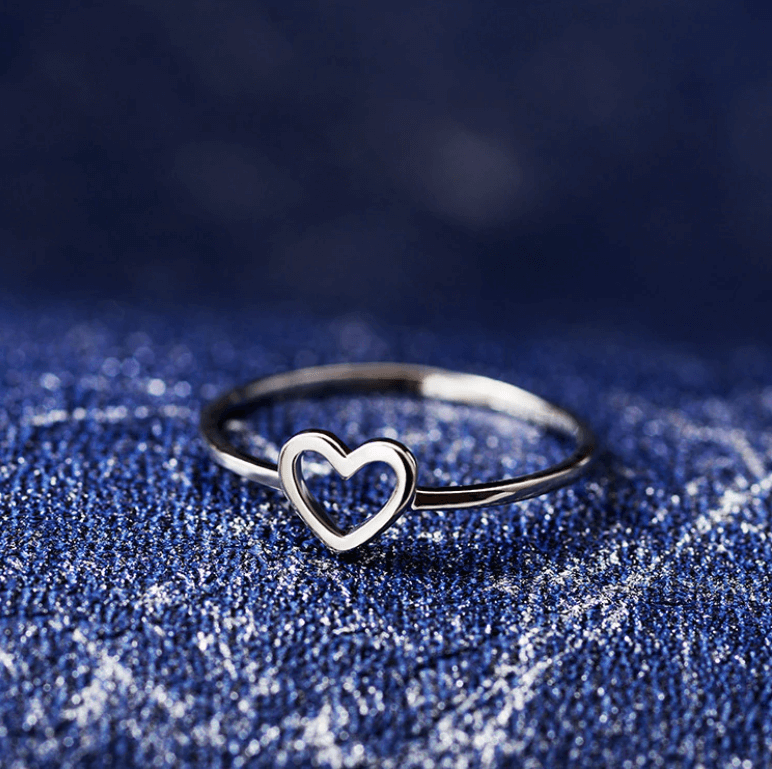 Herzförmiger Versprechensring-Bella Webshop