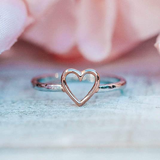 Herzförmiger Versprechensring-Bella Webshop