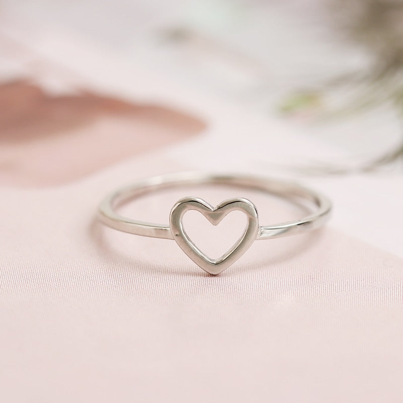 Herzförmiger Versprechensring-Bella Webshop