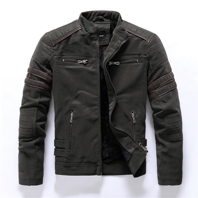 Hochwertige Motorradjacke Mit Stehkragen-Bella Webshop