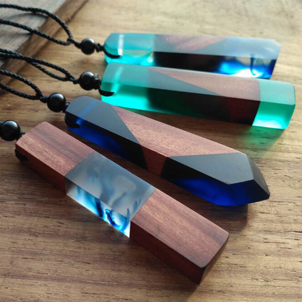 Holz-Harz-Halskette-Bella Webshop