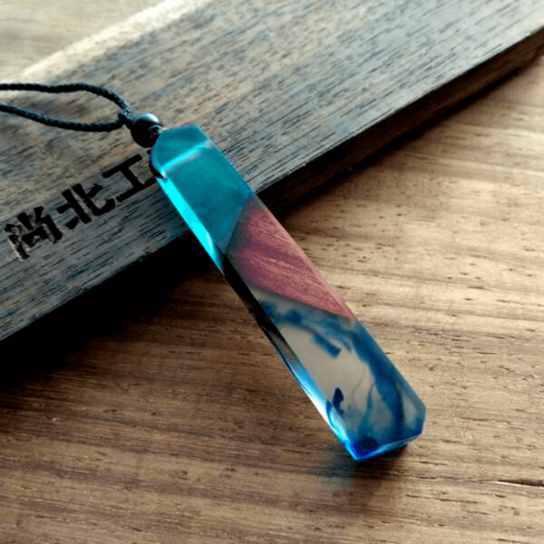 Holz-Harz-Halskette-Bella Webshop