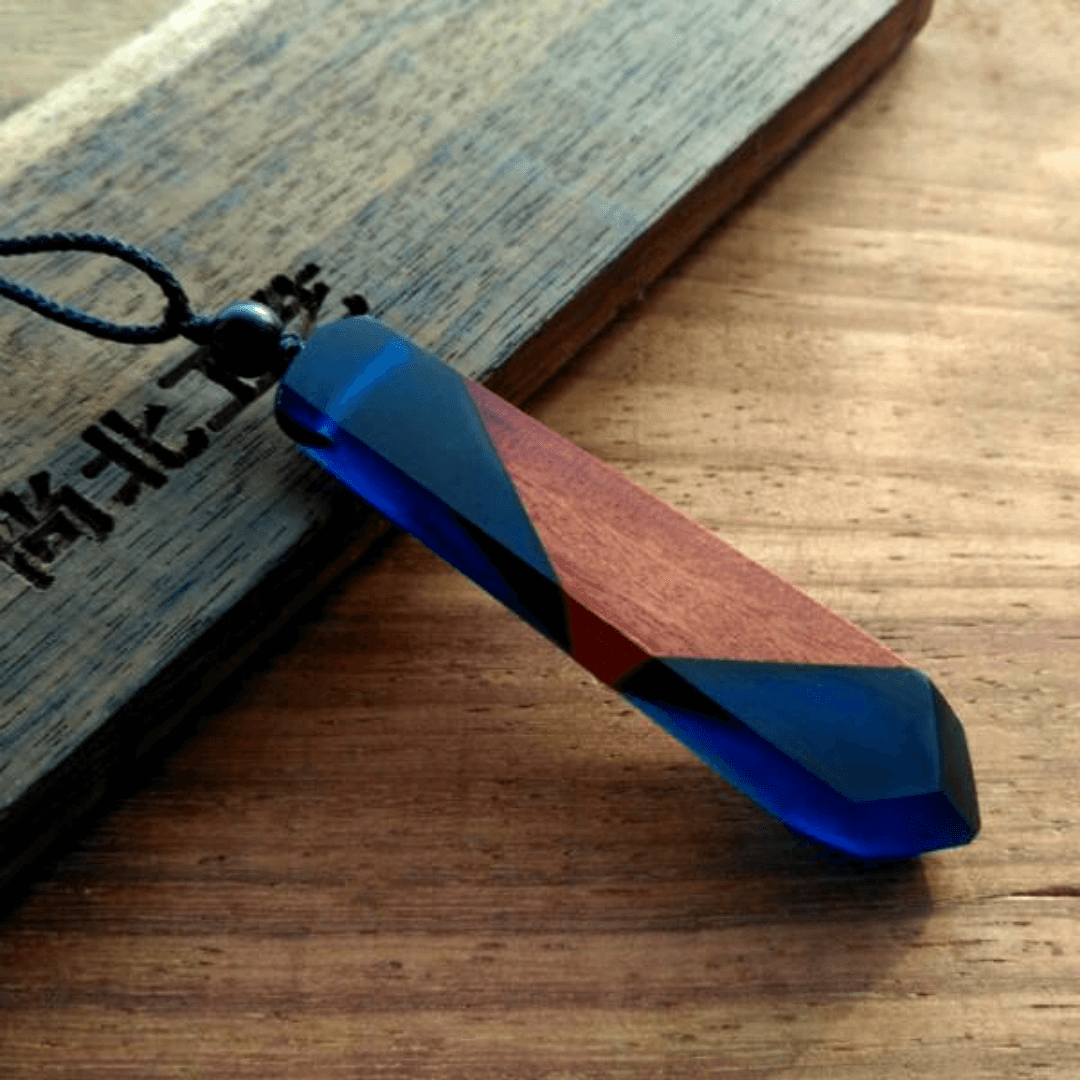 Holz-Harz-Halskette-Bella Webshop