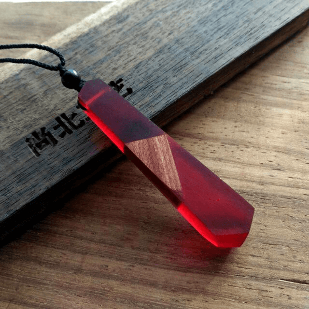 Holz-Harz-Halskette-Bella Webshop