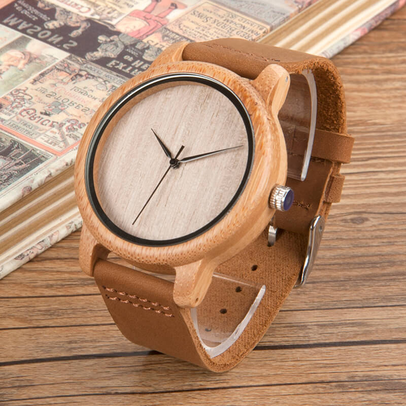 Hölzerne Uhr-Bella Webshop