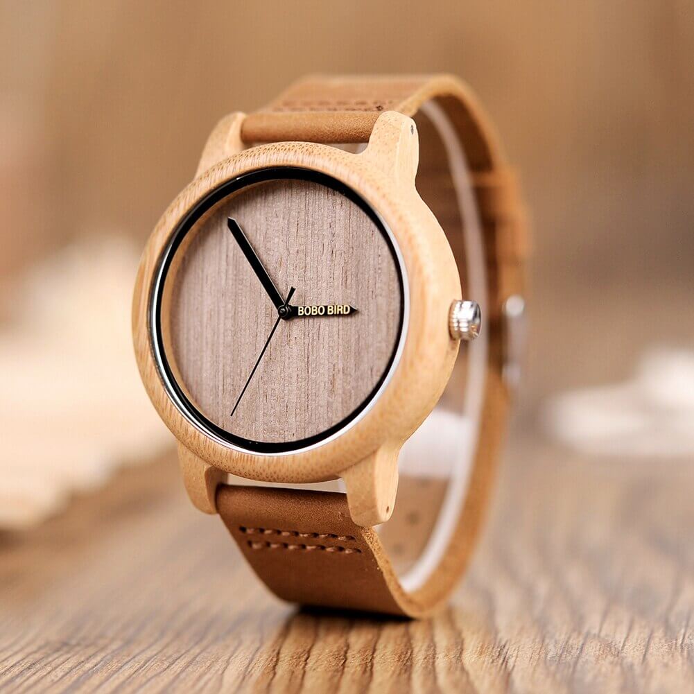 Hölzerne Uhr-Bella Webshop