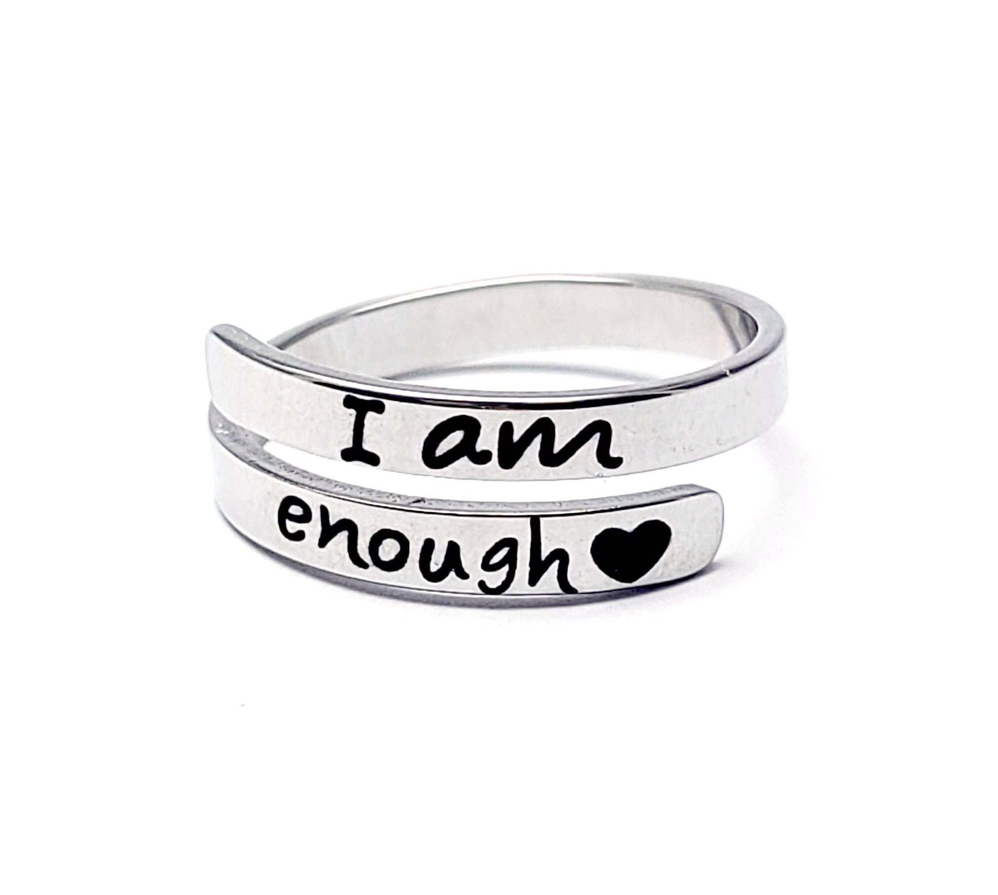 Ich Bin Genug Ring-Bella Webshop