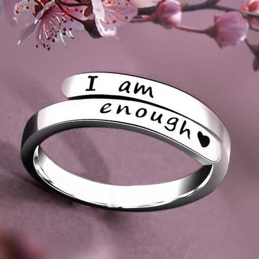 Ich Bin Genug Ring-Bella Webshop