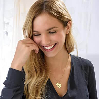 Individuelle Baby-Fuß-Halskette-Bella Webshop