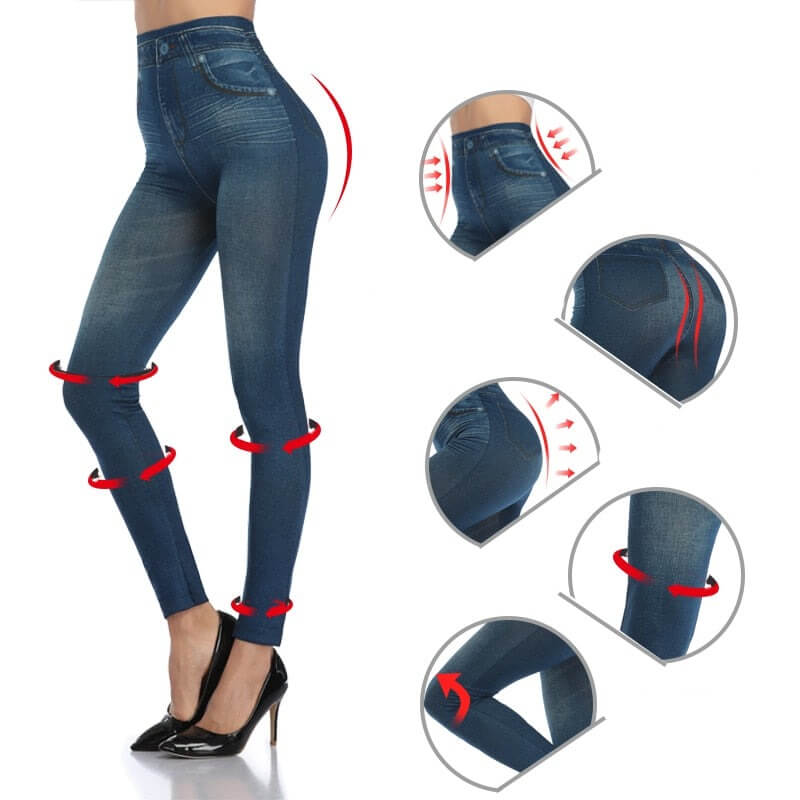 Jeans-Leggings Mit Perfekter Passform-Bella Webshop