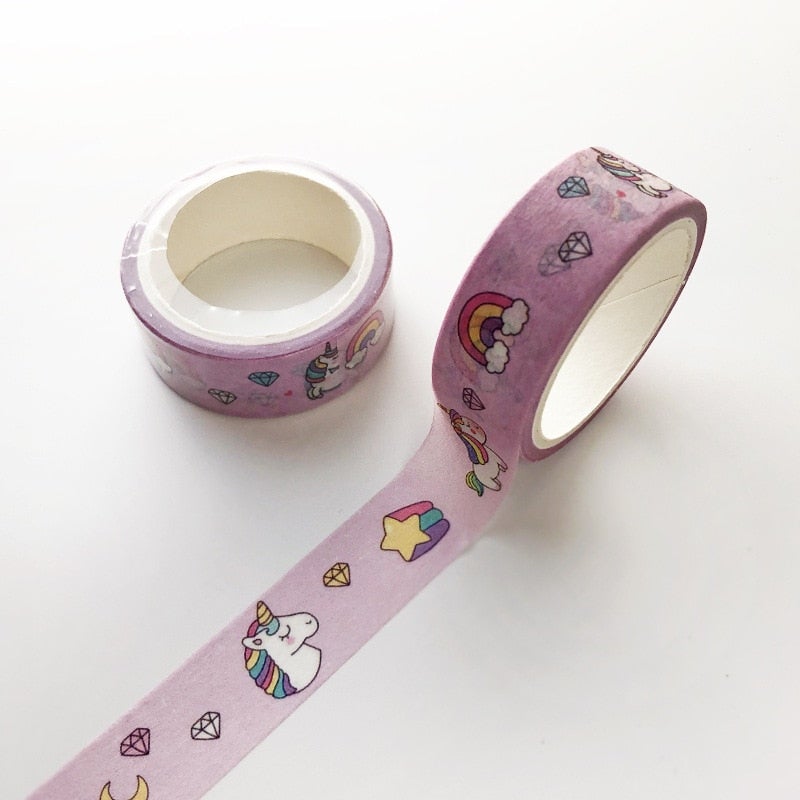 Kawaii Dekoratives Washi Tape (5Er Set)-Bella Webshop