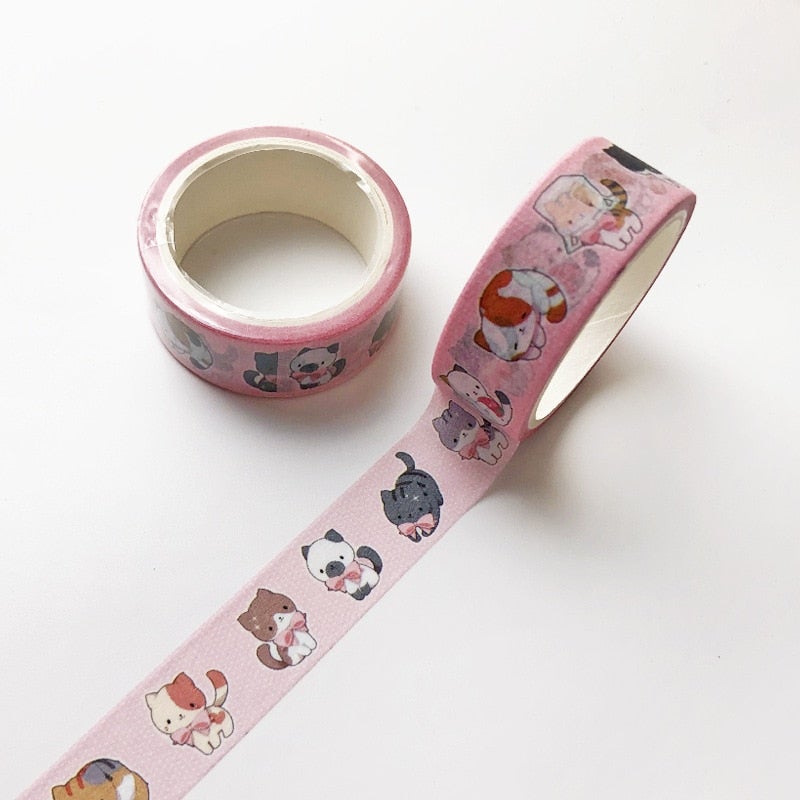 Kawaii Dekoratives Washi Tape (5Er Set)-Bella Webshop