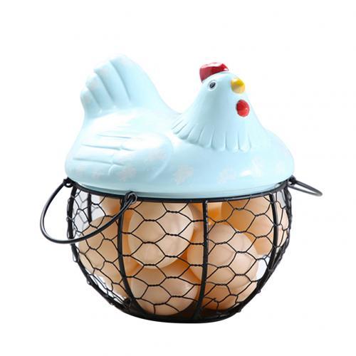 Keramischer Eieraufbewahrungskorb-Bella Webshop