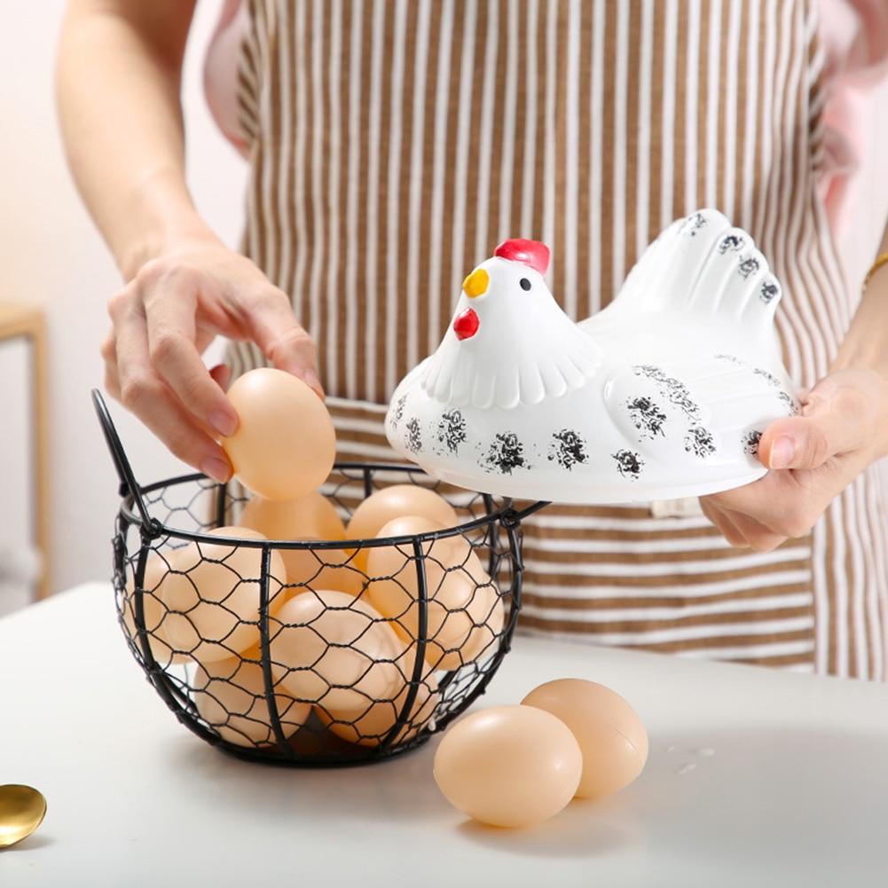 Keramischer Eieraufbewahrungskorb-Bella Webshop