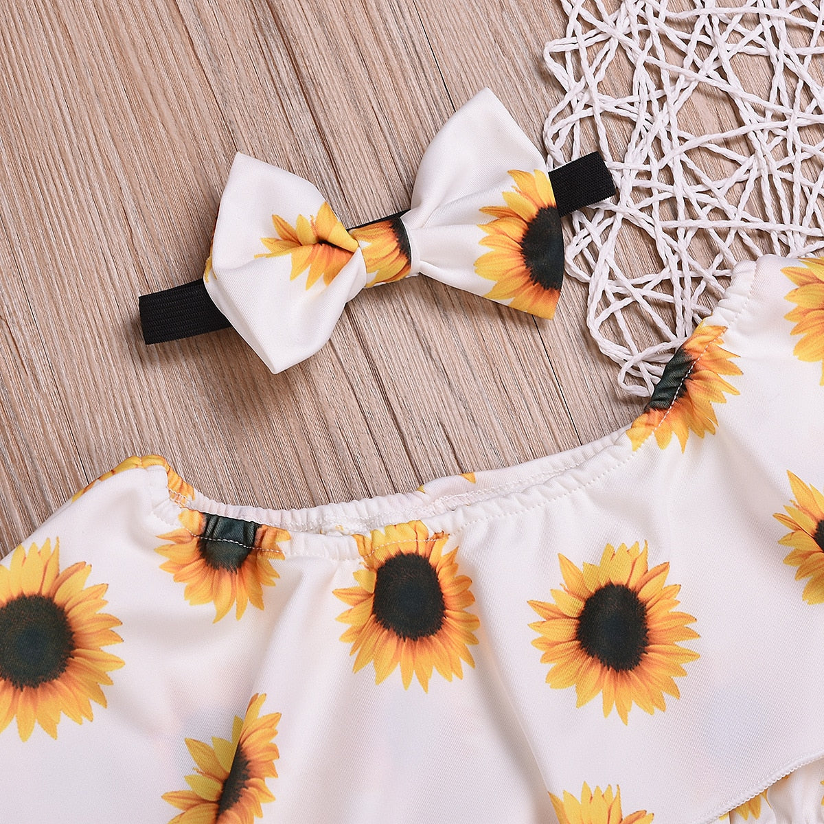 Kinder Sonnenblume Outfit Set-Bella Webshop