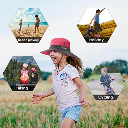 Kinder Uv-Schutz Sonnenhut-Bella Webshop