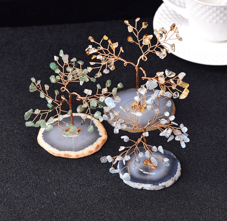 Kristall Baum Des Lebens Schreibtisch Skulptur-Bella Webshop