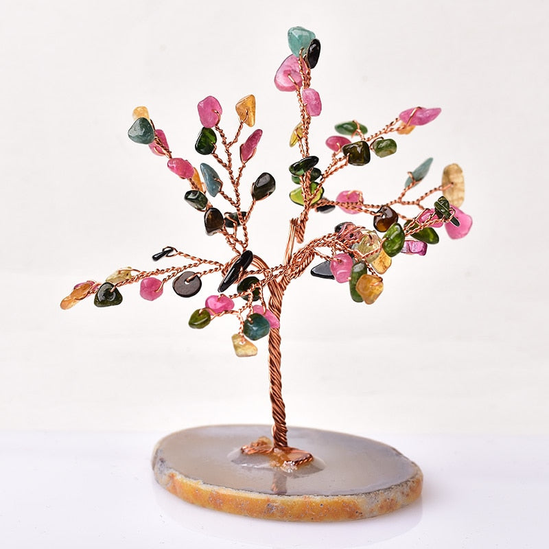 Kristall Baum Des Lebens Schreibtisch Skulptur-Bella Webshop