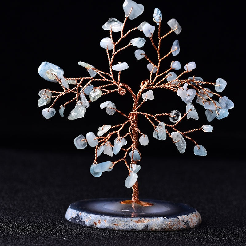 Kristall Baum Des Lebens Schreibtisch Skulptur-Bella Webshop