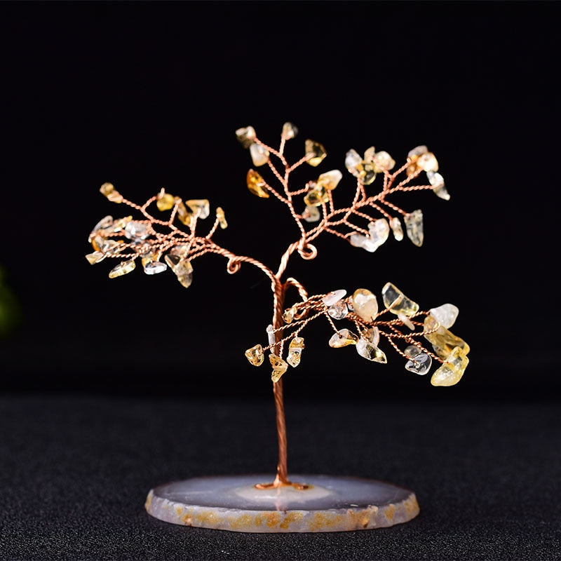 Kristall Baum Des Lebens Schreibtisch Skulptur-Bella Webshop