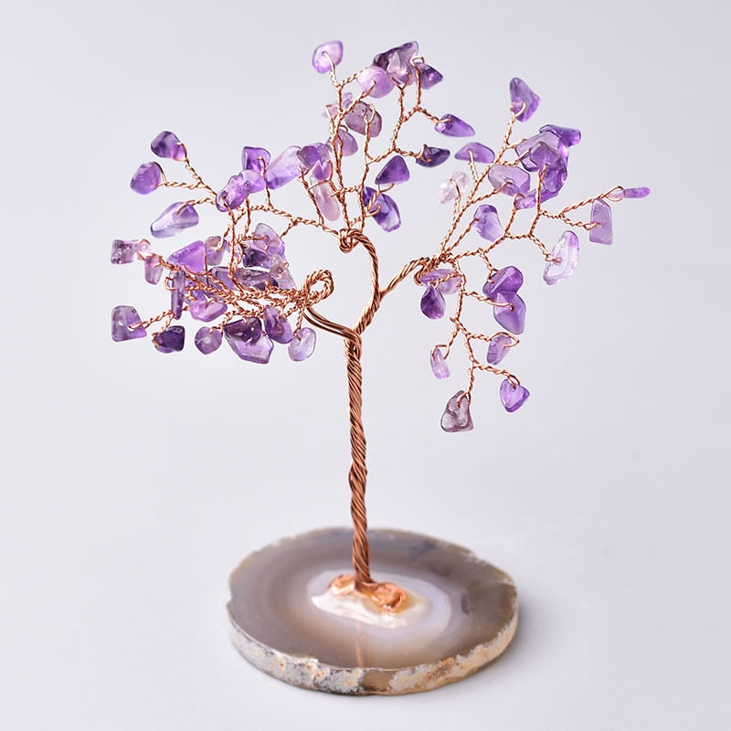Kristall Baum Des Lebens Schreibtisch Skulptur-Bella Webshop