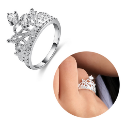 Kristallkronen-Ringe-Bella Webshop