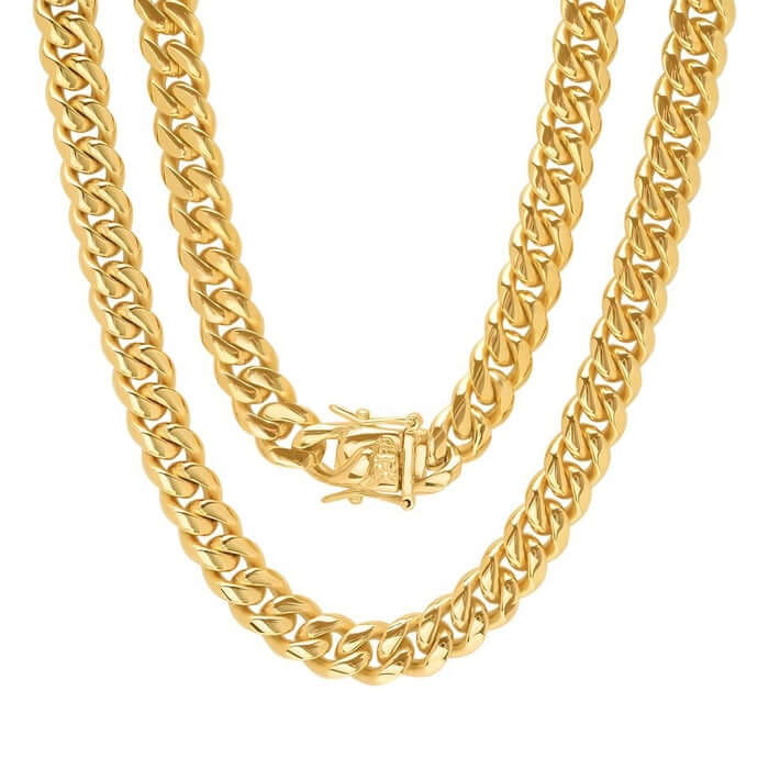 Kubanische Gliederkette Halskette-Bella Webshop