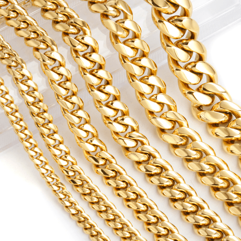 Kubanische Gliederkette Halskette-Bella Webshop