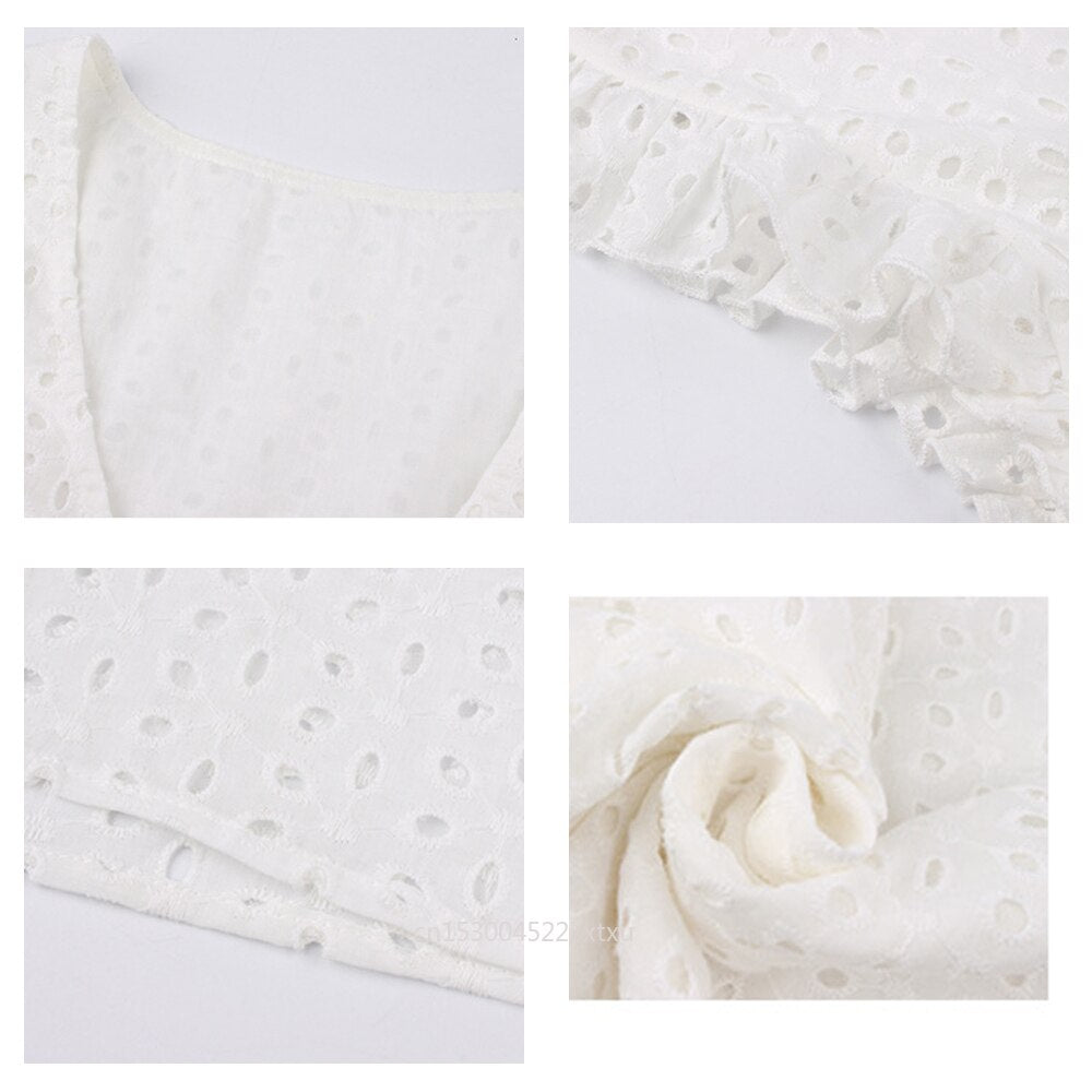Kurzes Kleid Mit Gerafften Ärmeln-Bella Webshop