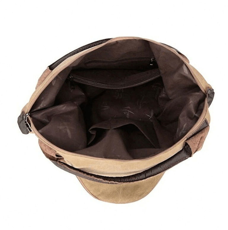Large Pocket Canvass Tasche-Bella Webshop