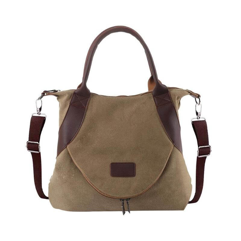 Large Pocket Canvass Tasche-Bella Webshop