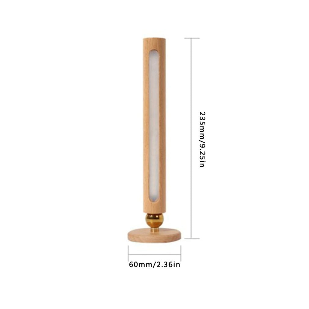 Led 360° Drehbare Wandleuchte Aus Holz-Bella Webshop