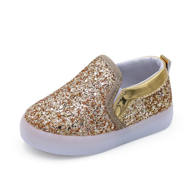 Led Glittery Kinder Turnschuhe-Bella Webshop