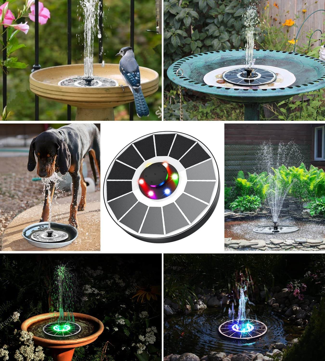 Led-Solar-Wasserfontäne-Bella Webshop