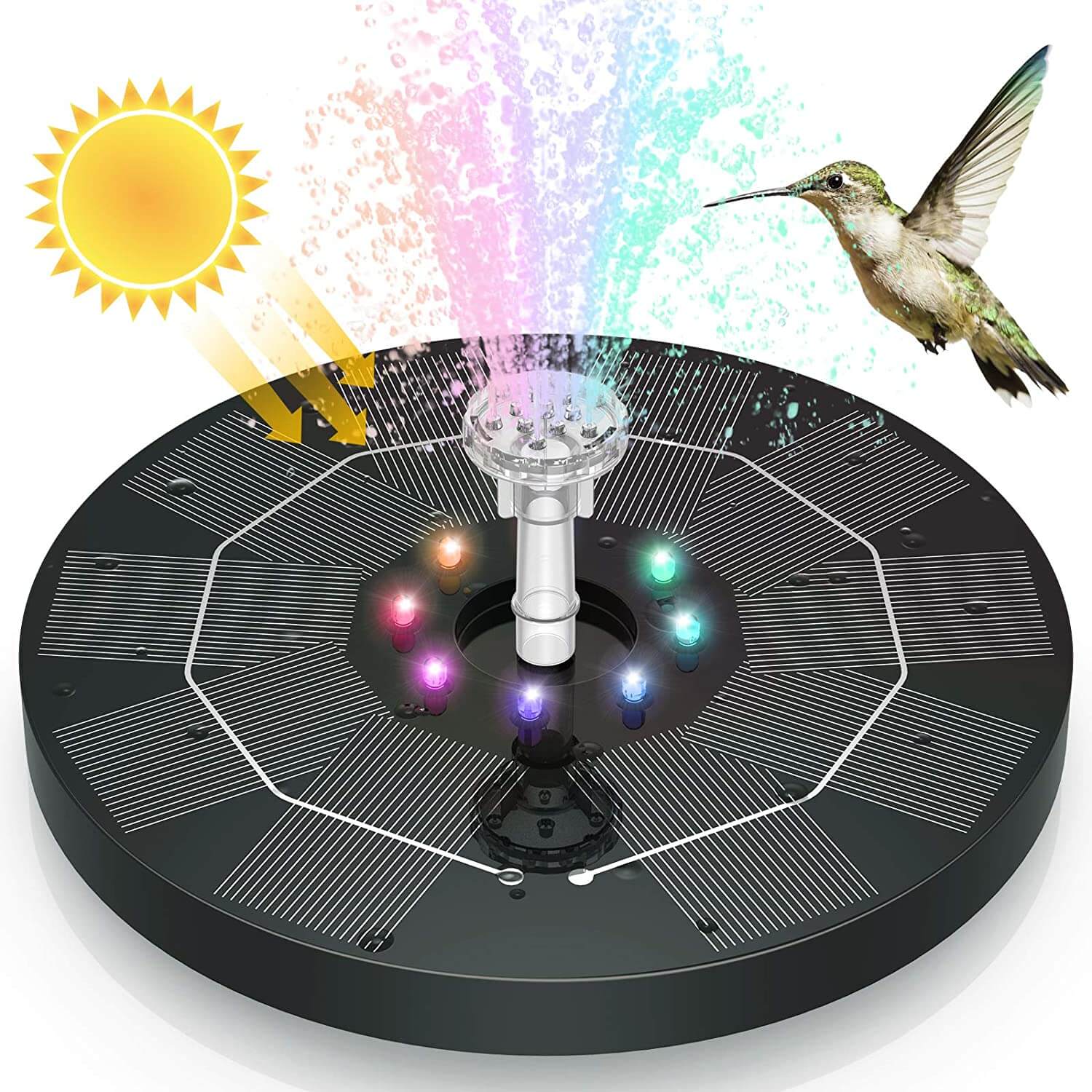Led-Solar-Wasserfontäne-Bella Webshop