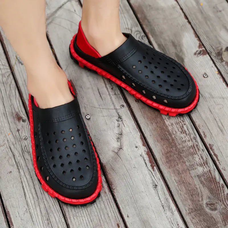 Leichte Hole Comfy Clogs-Bella Webshop