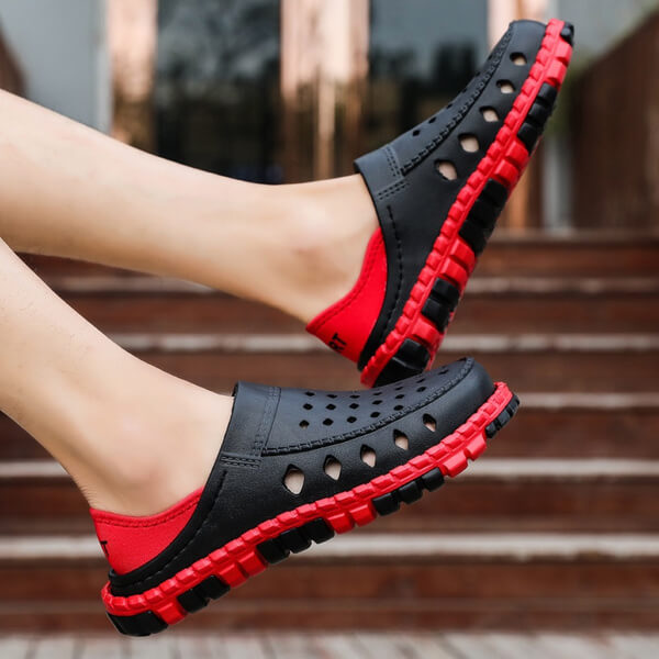 Leichte Hole Comfy Clogs-Bella Webshop