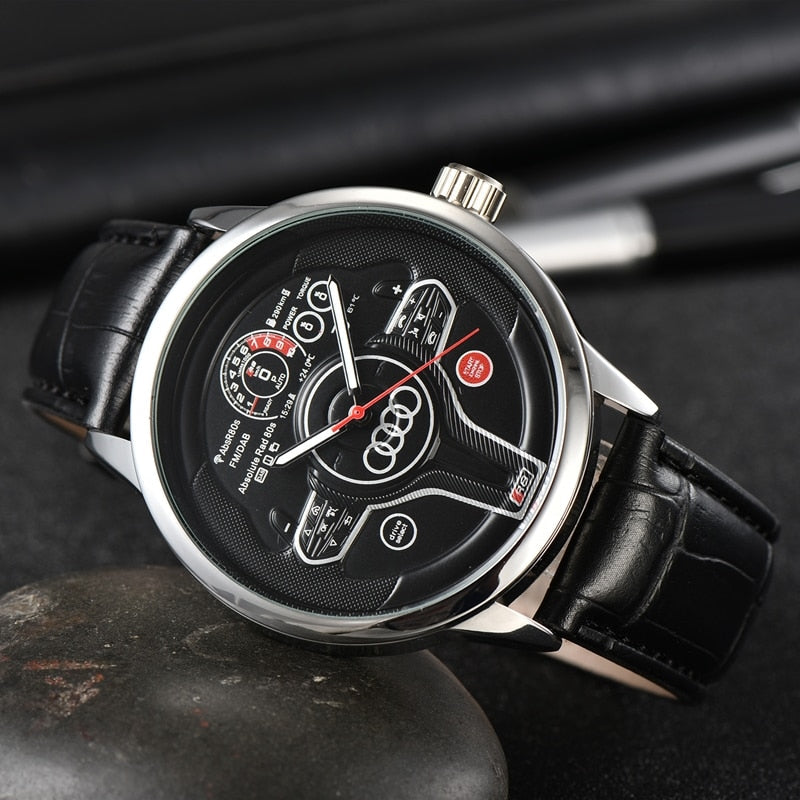 Lenkrad Modell Uhr-Bella Webshop
