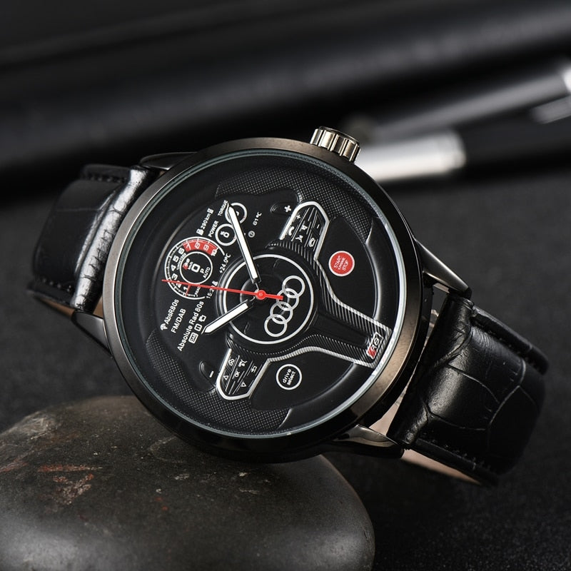 Lenkrad Modell Uhr-Bella Webshop