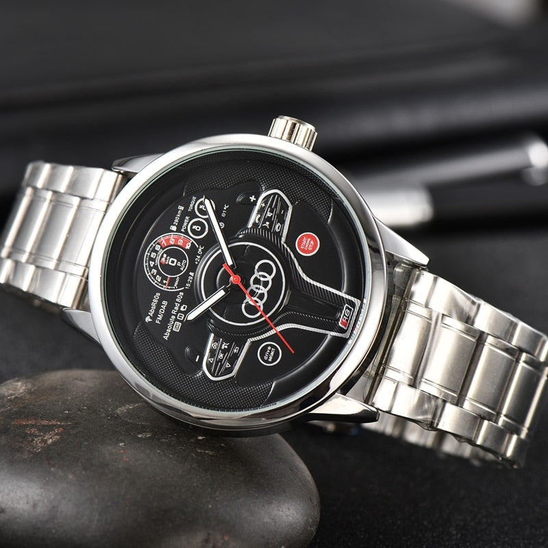 Lenkrad Modell Uhr-Bella Webshop