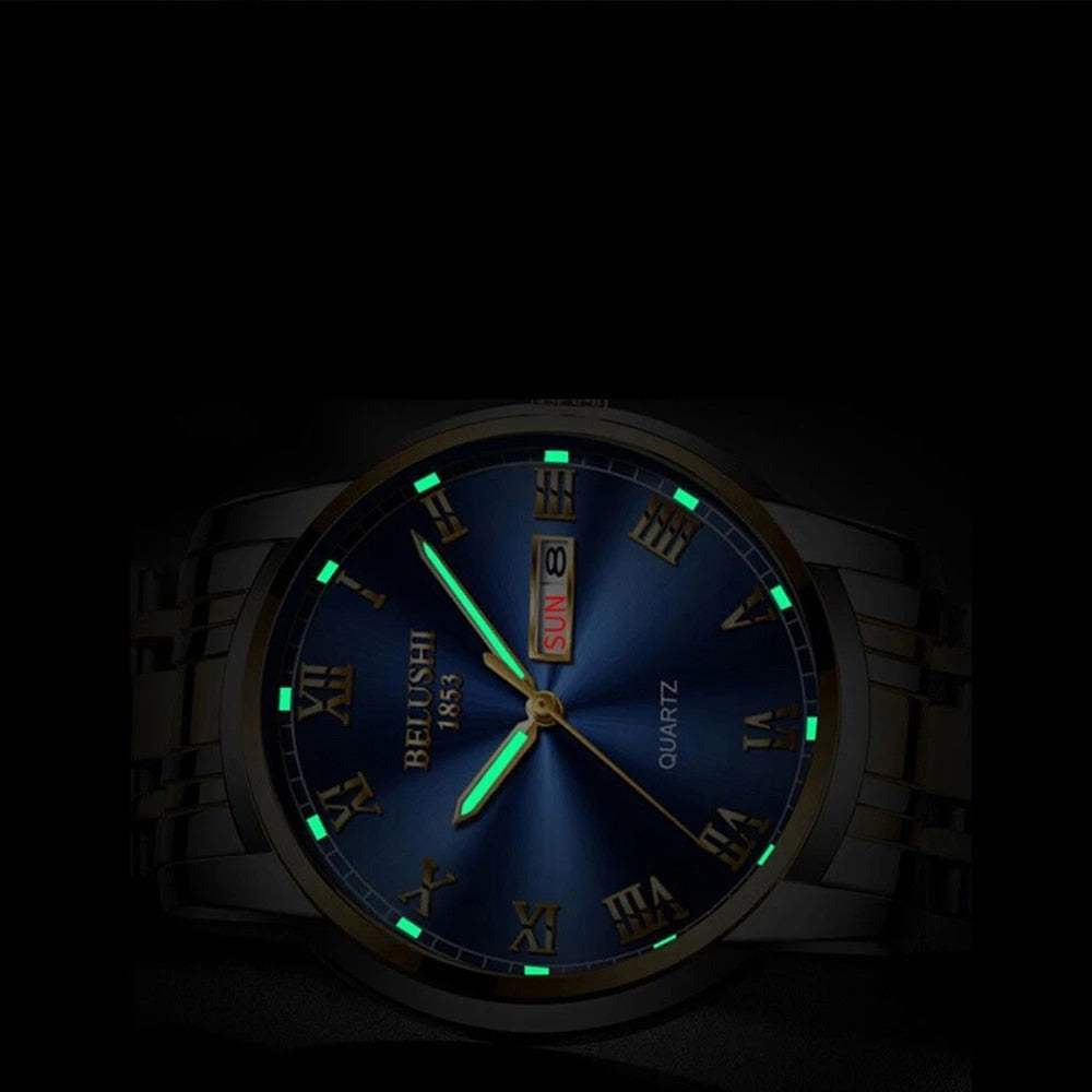 Leuchtende Herrenuhr-Bella Webshop