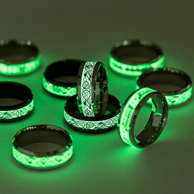 Leuchtender Keltischer Drachenring-Bella Webshop