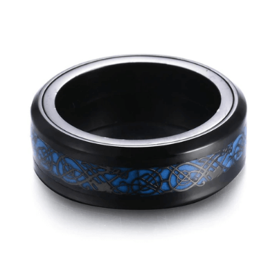 Leuchtender Keltischer Drachenring-Bella Webshop