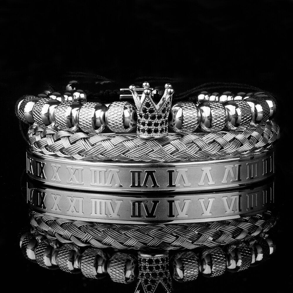 Luxuriöses Kronen-Armband-Set-Bella Webshop