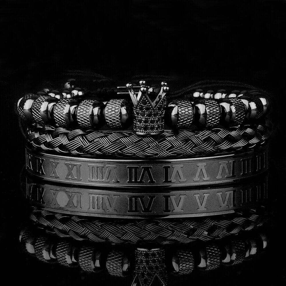 Luxuriöses Kronen-Armband-Set-Bella Webshop