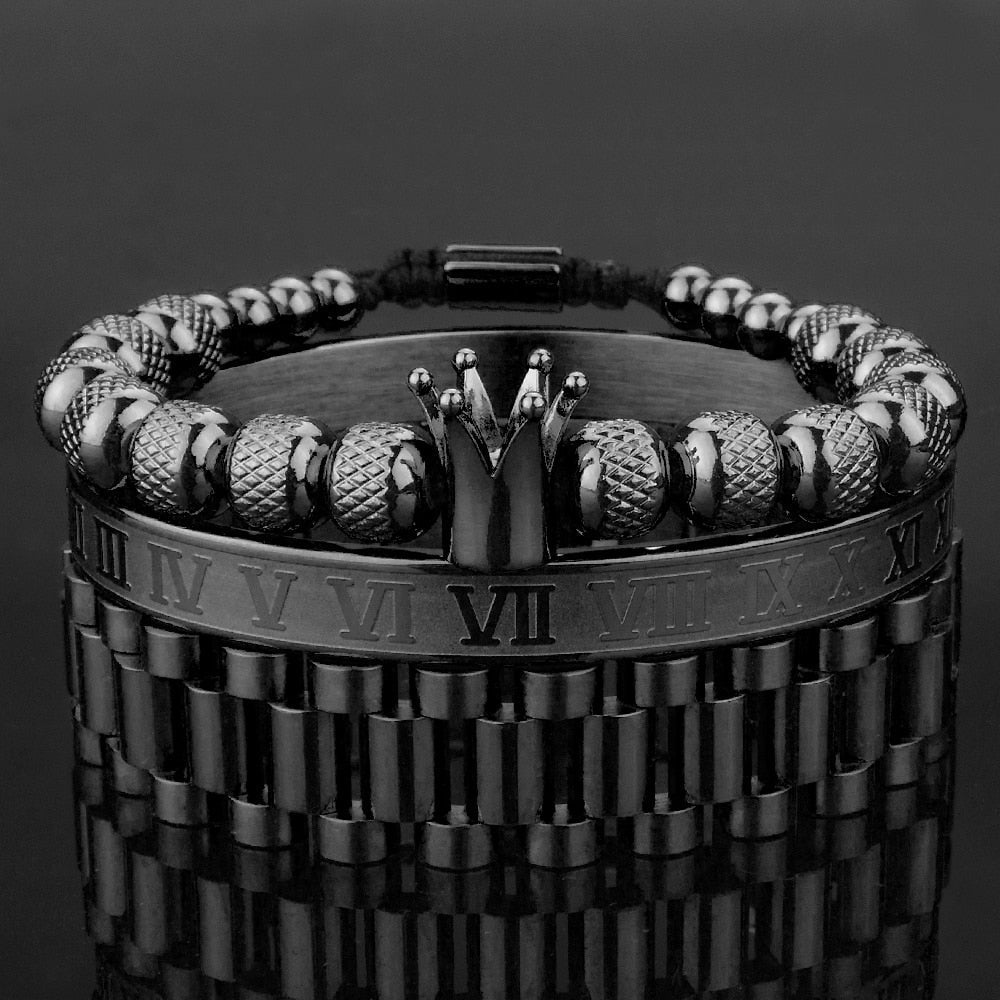 Luxuriöses Kronen-Armband-Set-Bella Webshop