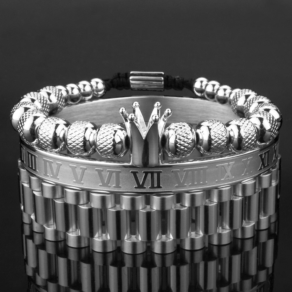 Luxuriöses Kronen-Armband-Set-Bella Webshop